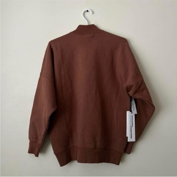 Aritzia Oversized Brown Sweater - Picture 2 of 3